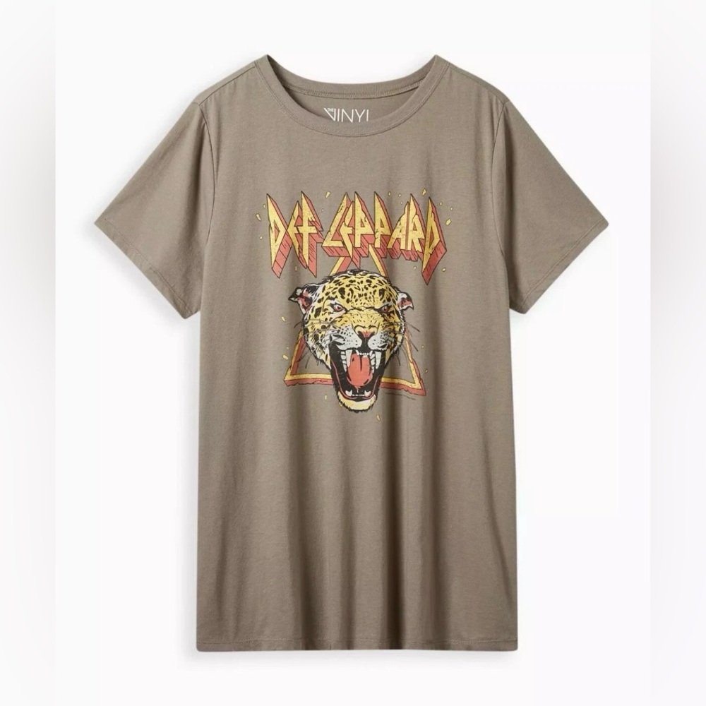 Torrid The Vinyl Icons Def Leppard T Tee Shirt